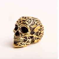 Бусина Triball Skull, бронза купить в Астрахани