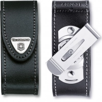 Чехол для ножа Victorinox Leather Belt Pouch, черный, кожа купить в Астрахани