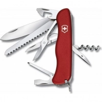 Мультитул Victorinox Outrider 0.8513, сталь X50CrMoV15, рукоять нейлон, красный купить в Астрахани