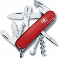 Нож перочинный Victorinox Climber, сталь X55CrMo14, рукоять Cellidor®, красный купить в Астрахани