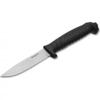 Нож с фиксированным клинком Boker Knivgar Black, сталь 420A, рукоять пластик купить в Астрахани