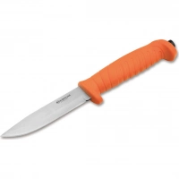 Нож с фиксированным клинком Boker Knivgar Sar Orange, сталь 420A, рукоять пластик купить в Астрахани