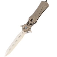 Складной нож Amulet Rikeknife, сталь M390, черно-серый титан купить в Астрахани