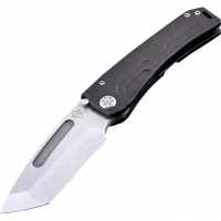 Складной нож Medford Marauder Tanto, сталь S35VN, рукоять титановый сплав PVD, чёрный купить в Астрахани