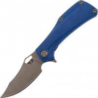 Складной нож Скорпион Evo Bowie Blue, сталь K110, рукоять G10 купить в Астрахани