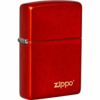 Зажигалка Classic Metallic Red ZIPPO с логотипом Zippo купить в Астрахани