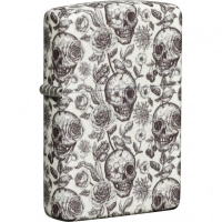 Зажигалка Skeleton Glow in the Dark Green ZIPPO купить в Астрахани