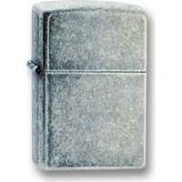 Зажигалка ZIPPO Antique Silver Plate, латунь с покрытием ™Plate, серебристый, матовая, 36х12×56 мм купить в Астрахани