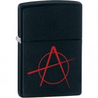 Зажигалка ZIPPO Classic А с покрытием Black Matte, латунь/сталь, чёрная, матовая, 36x12x56 мм купить в Астрахани