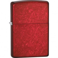 Зажигалка ZIPPO Classic с покрытием Candy Apple Red™, латунь/сталь, красная, глянцевая, 36x12x56 мм купить в Астрахани