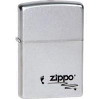 Зажигалка ZIPPO Footprints Satin Chrome, латунь с никеле-хром. покрыт. серебр., матов., 36х56х12 мм купить в Астрахани