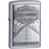 Зажигалка ZIPPO Harley-Davidson® Легенда, с покрытием Street Chrome™ купить в Астрахани