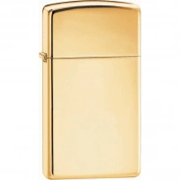 Зажигалка ZIPPO Slim® с покрытием High Polish Brass купить в Астрахани